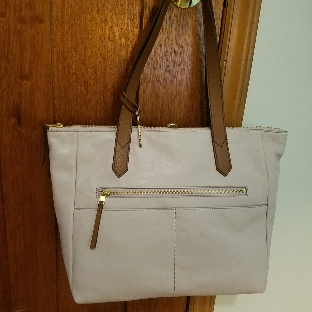 Fossil Leather shoulder bag